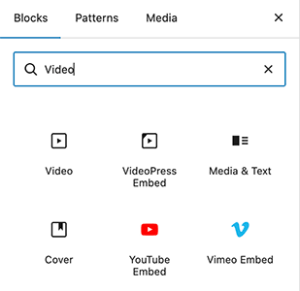 Gutenberg Editor, die Video-Einbindung ist nicht DSGVO-konform