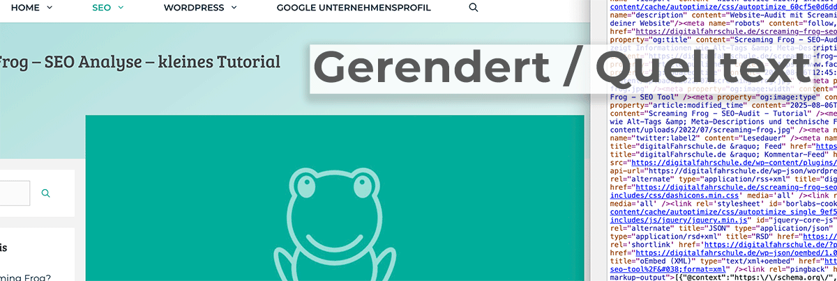Was bedeutet gerendert?