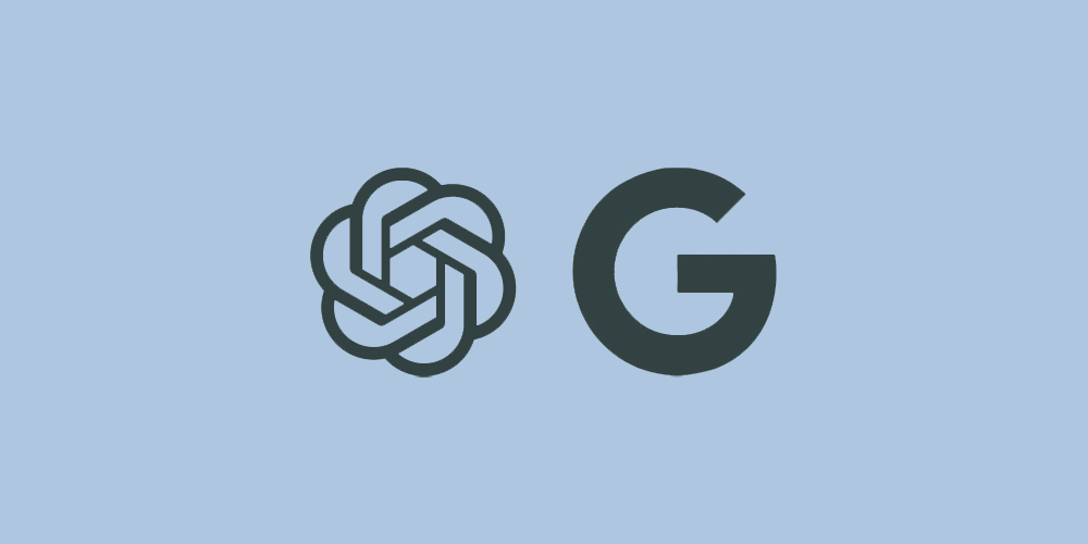 Google versus ChatGPT - Icon